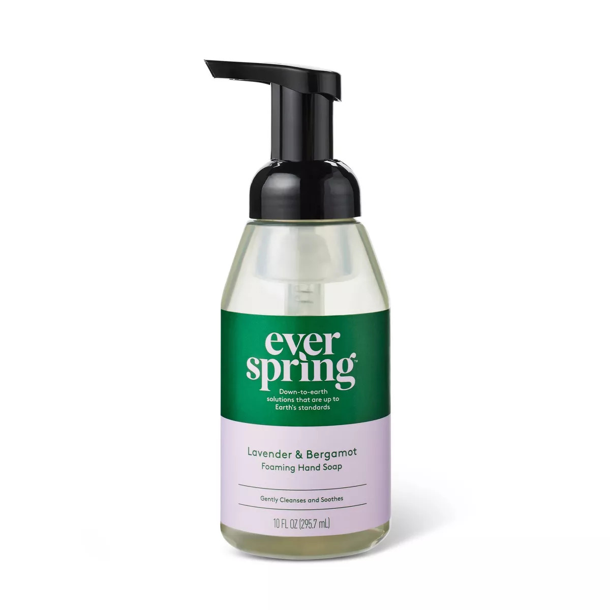 Lavender & Bergamot Foaming Hand Soap - 10 fl oz - Everspring™ | Target