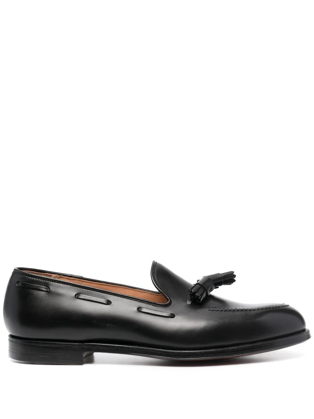 Crockett & Jones Cavendish leather loafers - Black | Farfetch Global