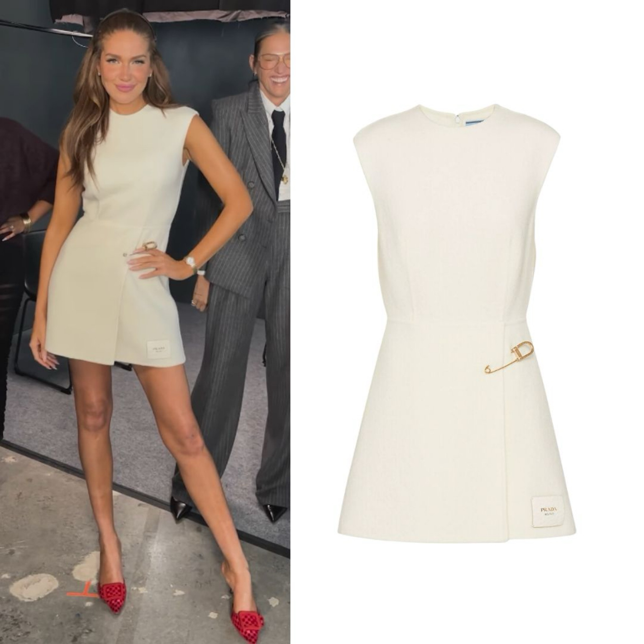 Brynn Whitfield’s Safety Pin Dress