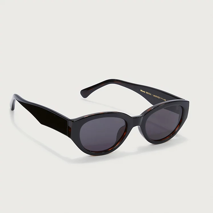 The White Company A.KJÆRBEDE Winnie Sunglasses, Black, Size: One Size | The White Company UK & ROW