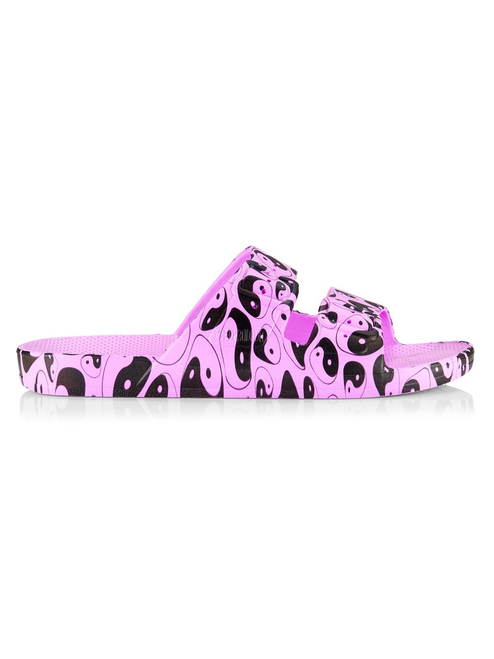 Freedom Moses Camo-Print Two-Strap Slides | Saks Fifth Avenue