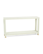 62x30.5 Linen Wrapped Console | Marshalls