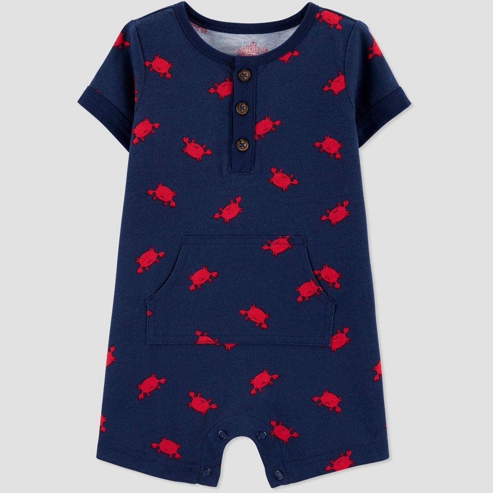 Baby Boys' One Piece Lobster Romper - Just One You® made by carter's Blue | Target