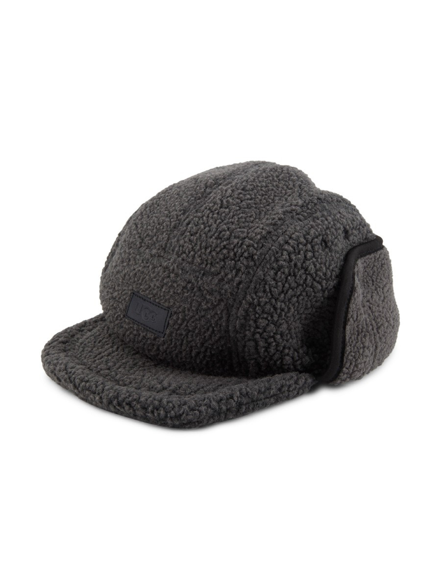 UGG Men's Sherpa Cap - Black Heat - Size L/XL | Saks Fifth Avenue OFF 5TH