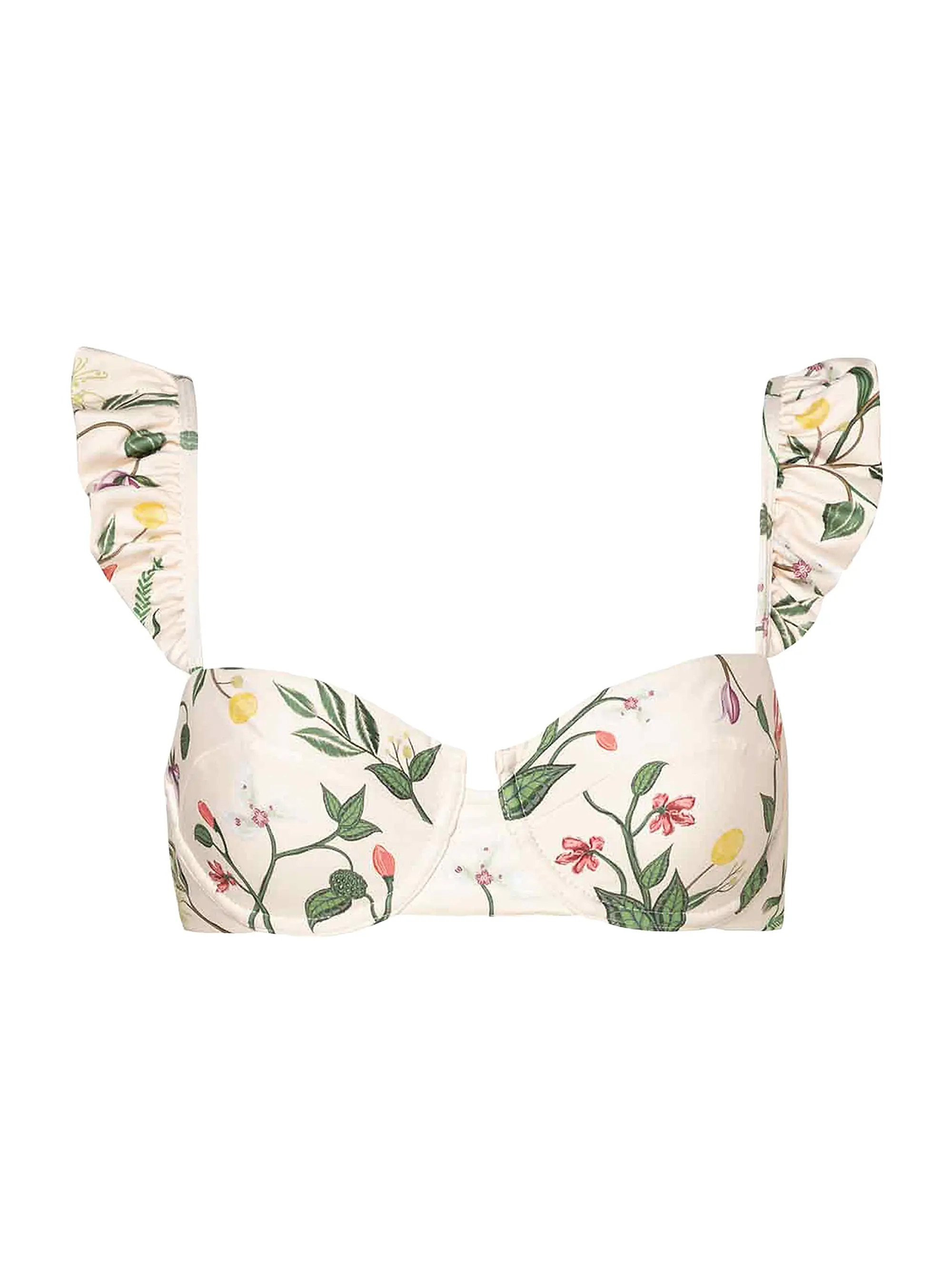 Alma Kiwi Cultivo Floral Bikini Top | Saks Fifth Avenue