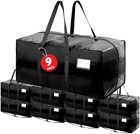 TDZWIN Moving Bags, 9 Pack Extra Large Moving Bags Heavy Duty, Easy Moving Totes Heavy Duty Movin... | Amazon (US)