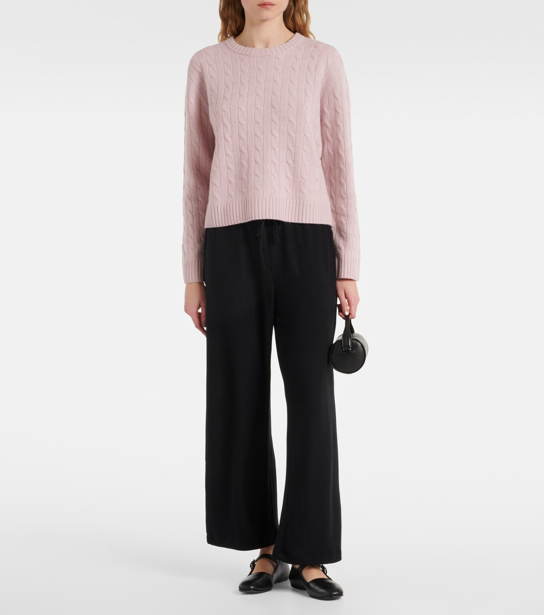 Zoe cable-knit sweater | Mytheresa (US/CA)