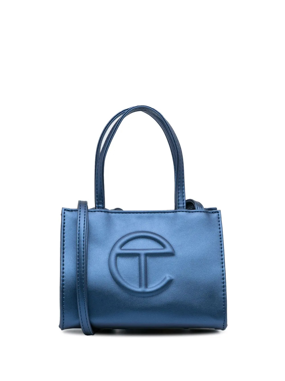 Telfar Pre-Owned 2005 Pre-Owned Telfar Small Shopping Tote Satchel - Farfetch | Farfetch Global