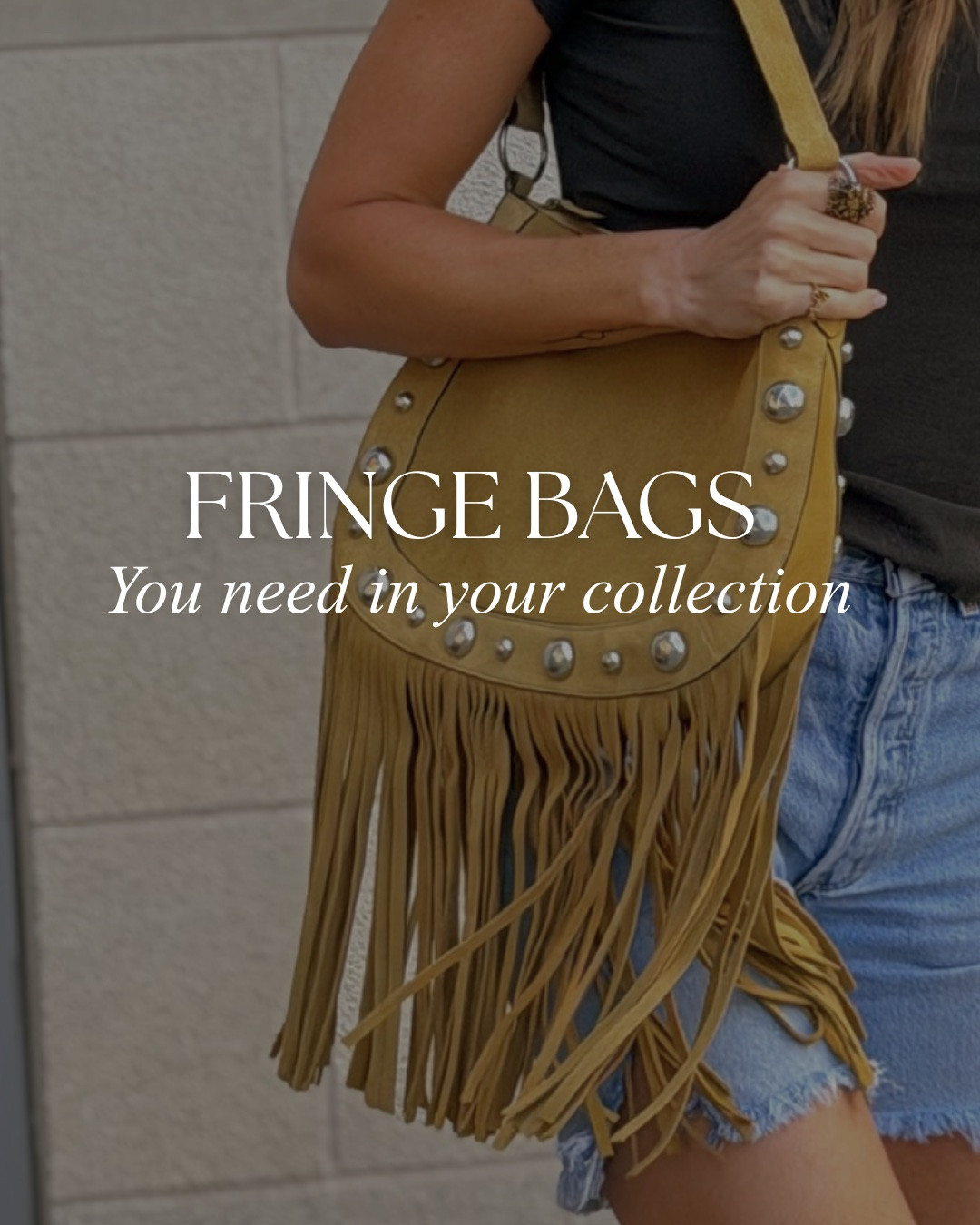 Fringe bags are everywhere this season, and I’m completely on board.  
I rounded up some of my favorites, and many of them are currently on sale!

Code: SALE30 gets you 30% OFF!