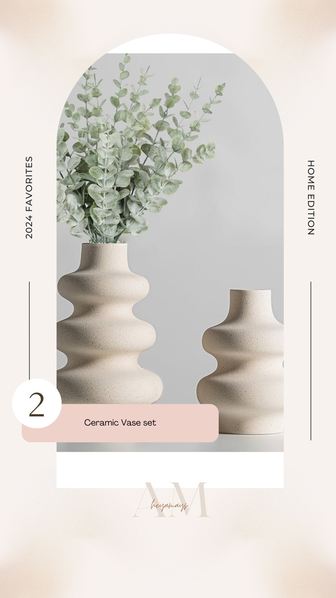 These ceramic vases were the perfect touch to my living room console table . I also added this eucalyptus stems to them!
Home decor // modern decor // family room // entry way // foyer

#LTKHome #LTKStyleTip