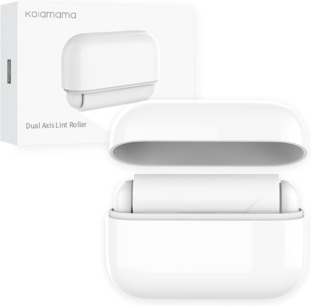 KOLAMAMA Lint Rollers,2 Rollers with 80 Sheets Mini Travel Lint Remover Extra Sticky,Pet,Hair,Fab... | Amazon (US)