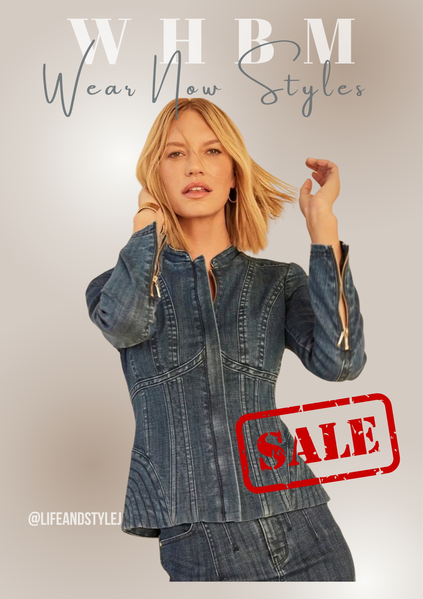 Embrace the allure of the Corset Denim Jacket from White House Black Market: cinched, sleek, and effortlessly chic. Pair with distressed jeans for casual cool or layer over a flowing maxi dress for a touch of edgy elegance. Fashion meets function in this must-have statement piece. 

#LTKsalealert #LTKstyletip #LTKover40