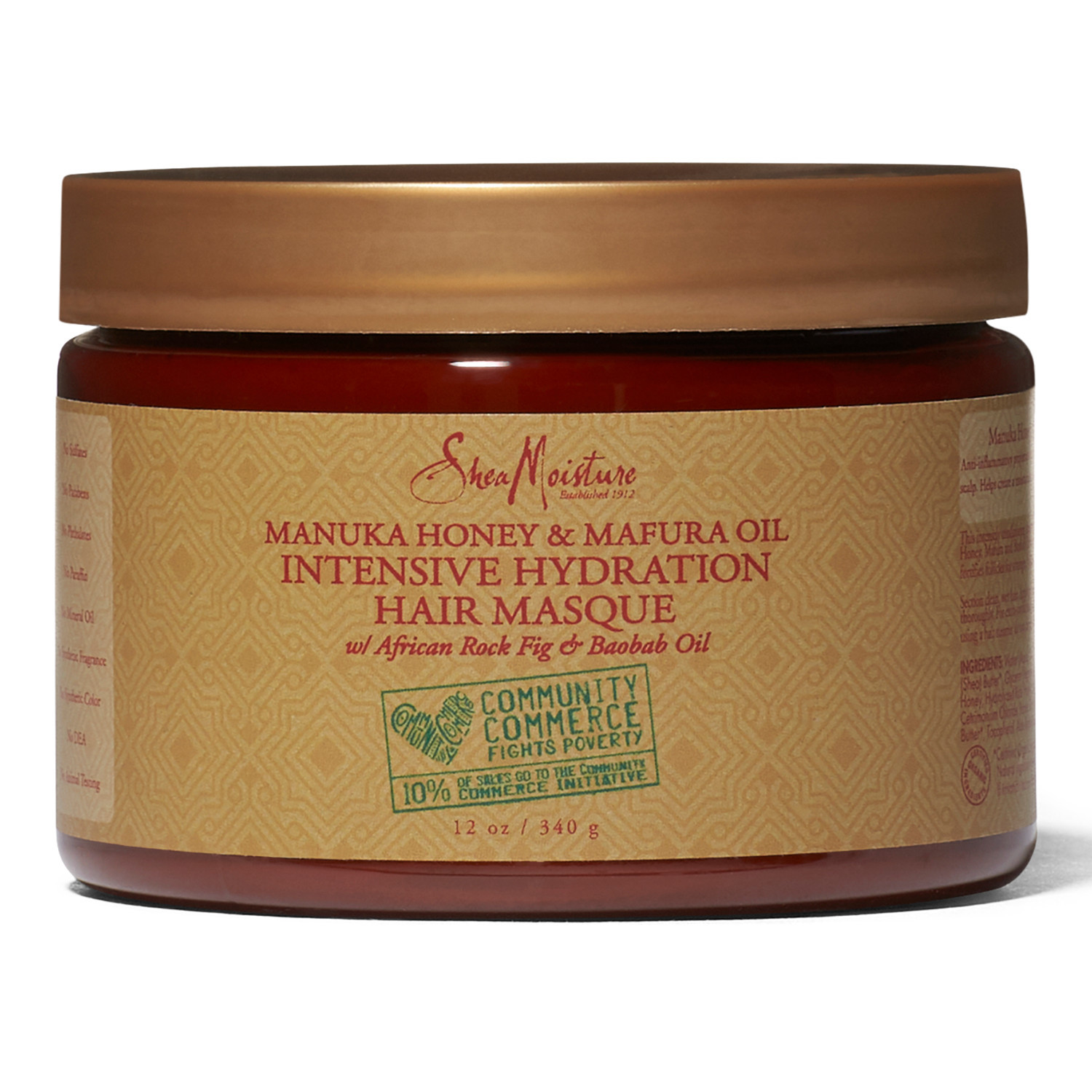 SheaMoisture Intensive Hydration Masque 12 Oz | Sally Beauty