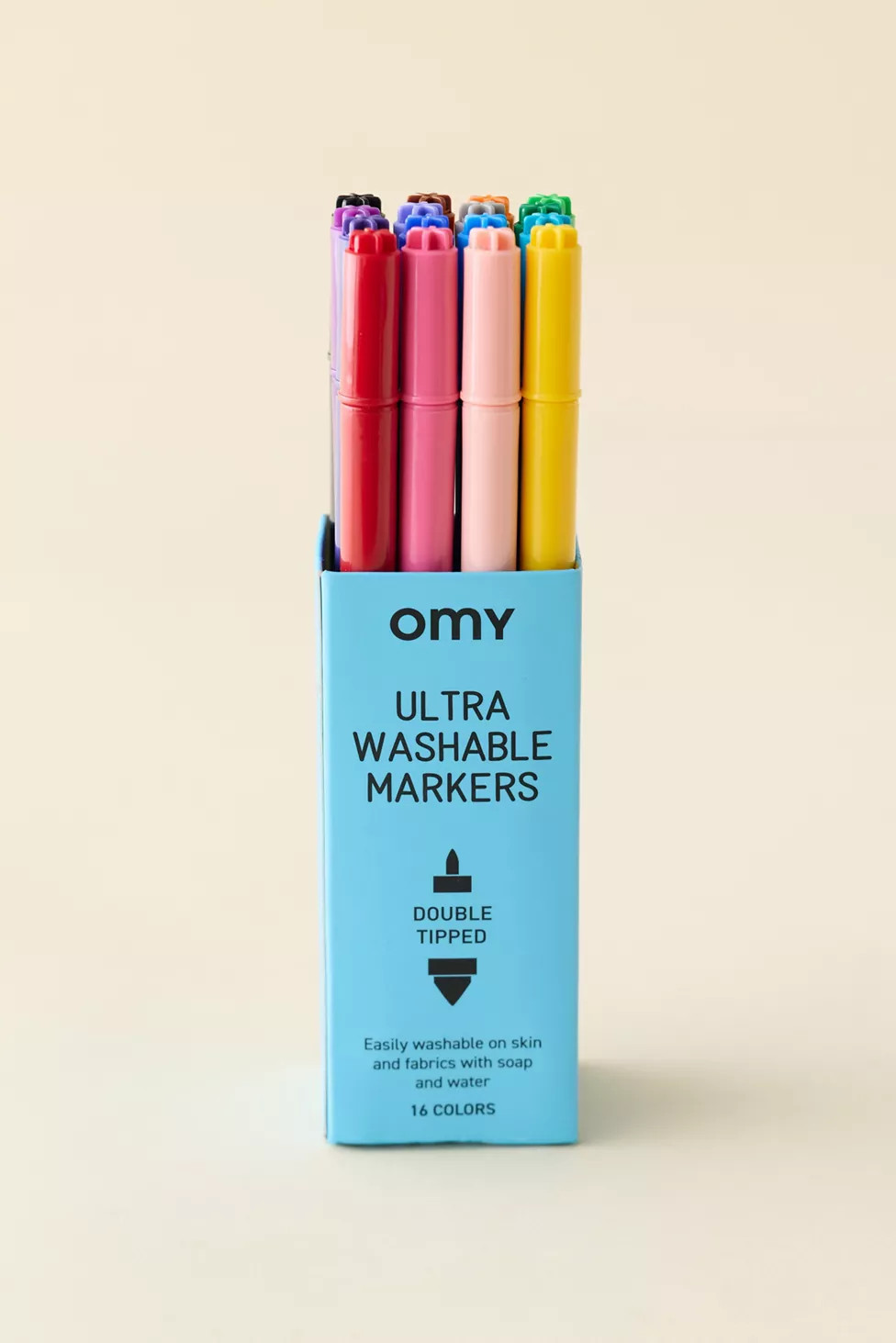 OMY Ultra Washable Dual-Sided Felt Marker Set | Urban Outfitters (US and RoW)