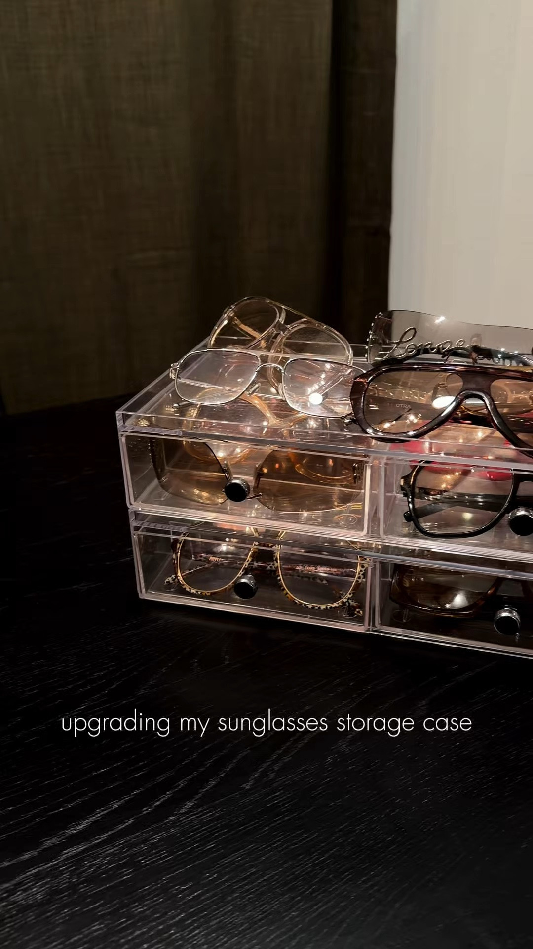 Upgrading my sunglasses storage case😎

#LTKHome #LTKU #LTKSaleAlert