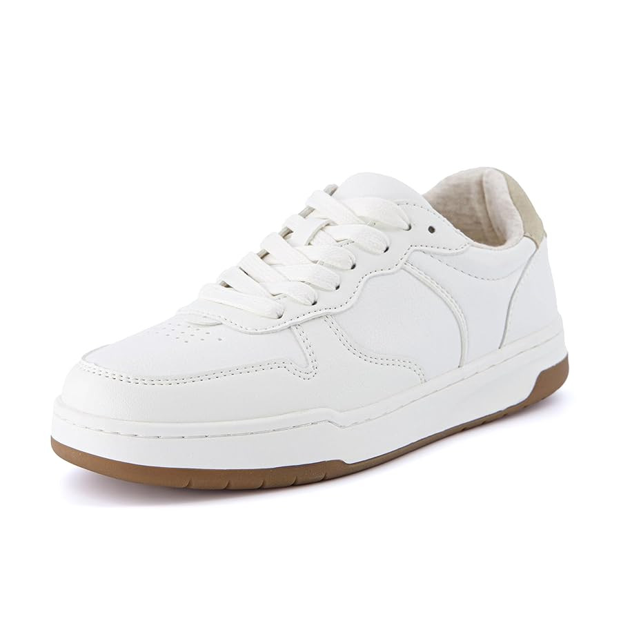 CUSHIONAIRE Women's Serve lace up Sneaker +Comfort Foam, Wide Widths Available | Amazon (US)