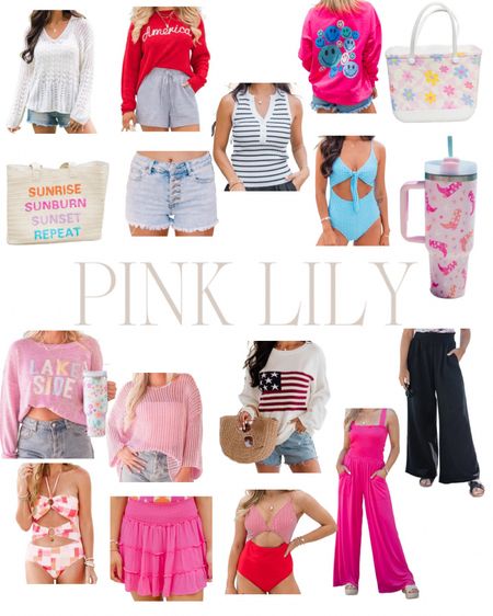 Such cute Pink Lily summer finds!  Use code: PINK50 for 50% off! 

#LTKSwim #LTKMidsize #LTKSummerSales
