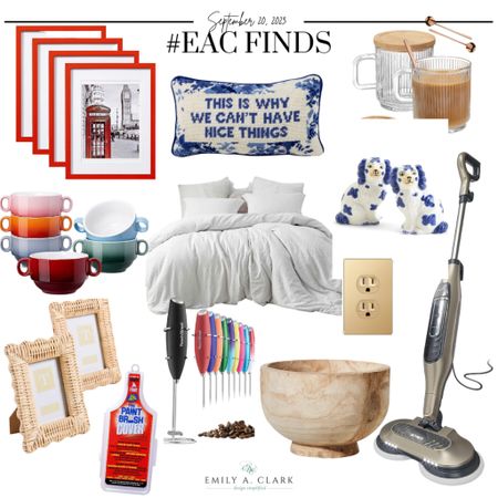 My weekly finds from Amazon home. Read gallery frames, Cross-stitch pillow, glass, coffee, mugs, soup, bowls, comforter, blue and white, shark steam mop.

#LTKGiftGuide #LTKSeasonal #LTKhome