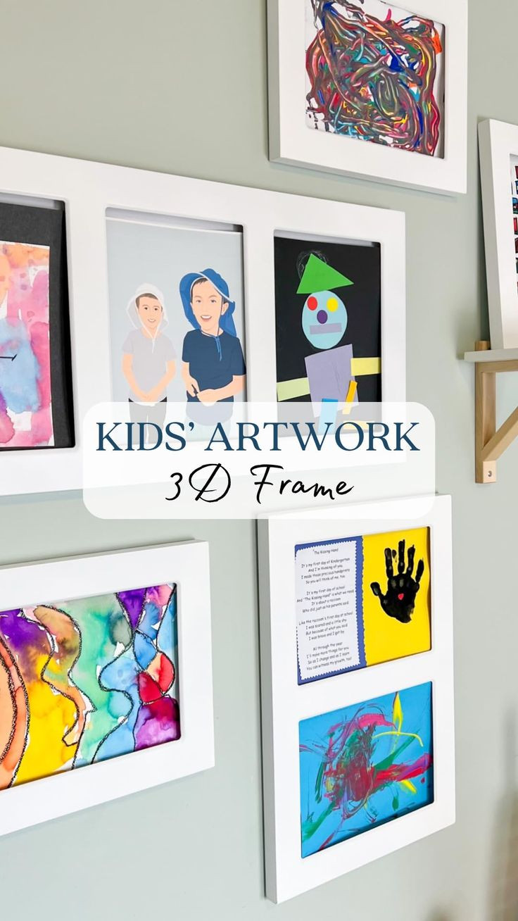 Does your child come home with new artwork and you want a better way to display it than just on the fridge? Try these awesome 3D frames! 

 #artworkframe #kidsartworkframe #amazontoys #artorganization #artstorage #playroominspo #organization #playroomfinds 

#LTKKids #LTKmomlife #LTKHome