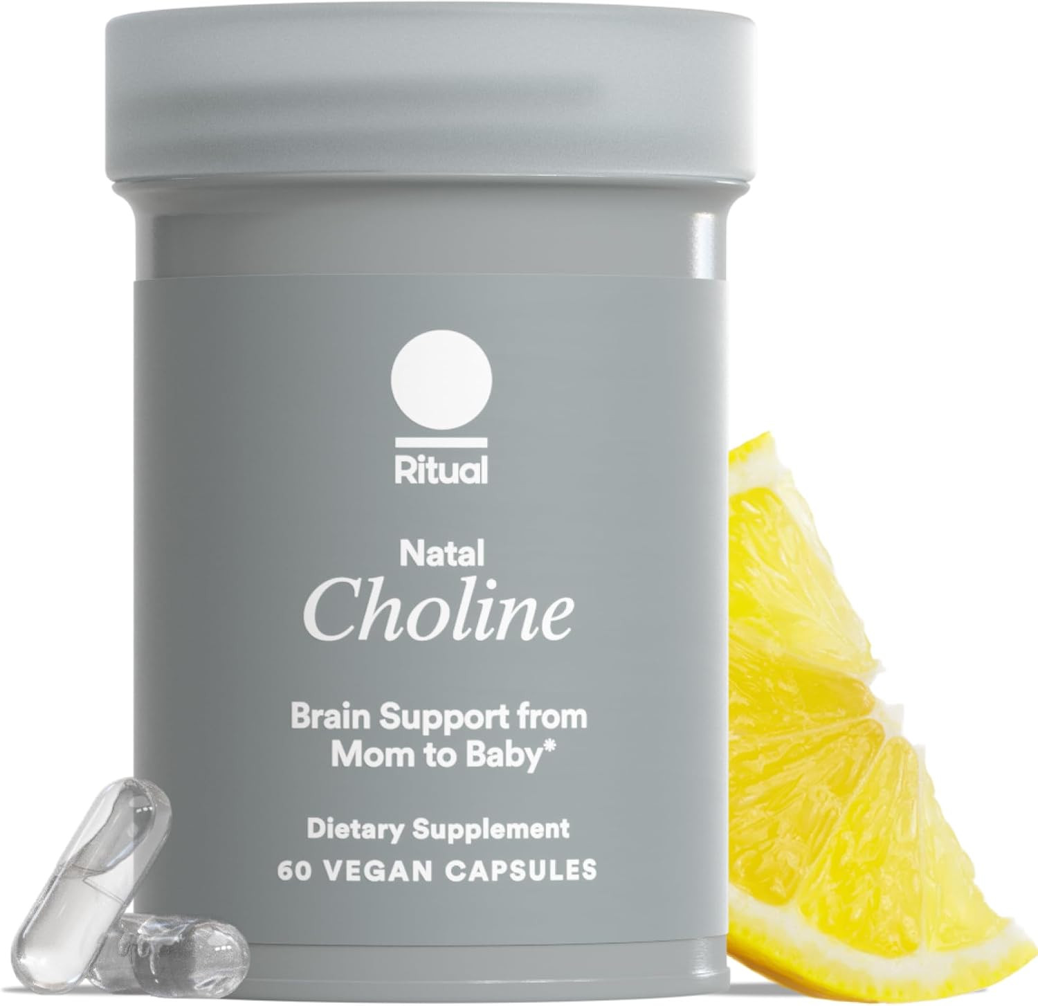 Ritual Natal Choline Supplements: Supports Baby’s Cognitive Function When Taken During Pregnancy and Choline Content in Breastmilk*, 30 Day Supply | Amazon (US)