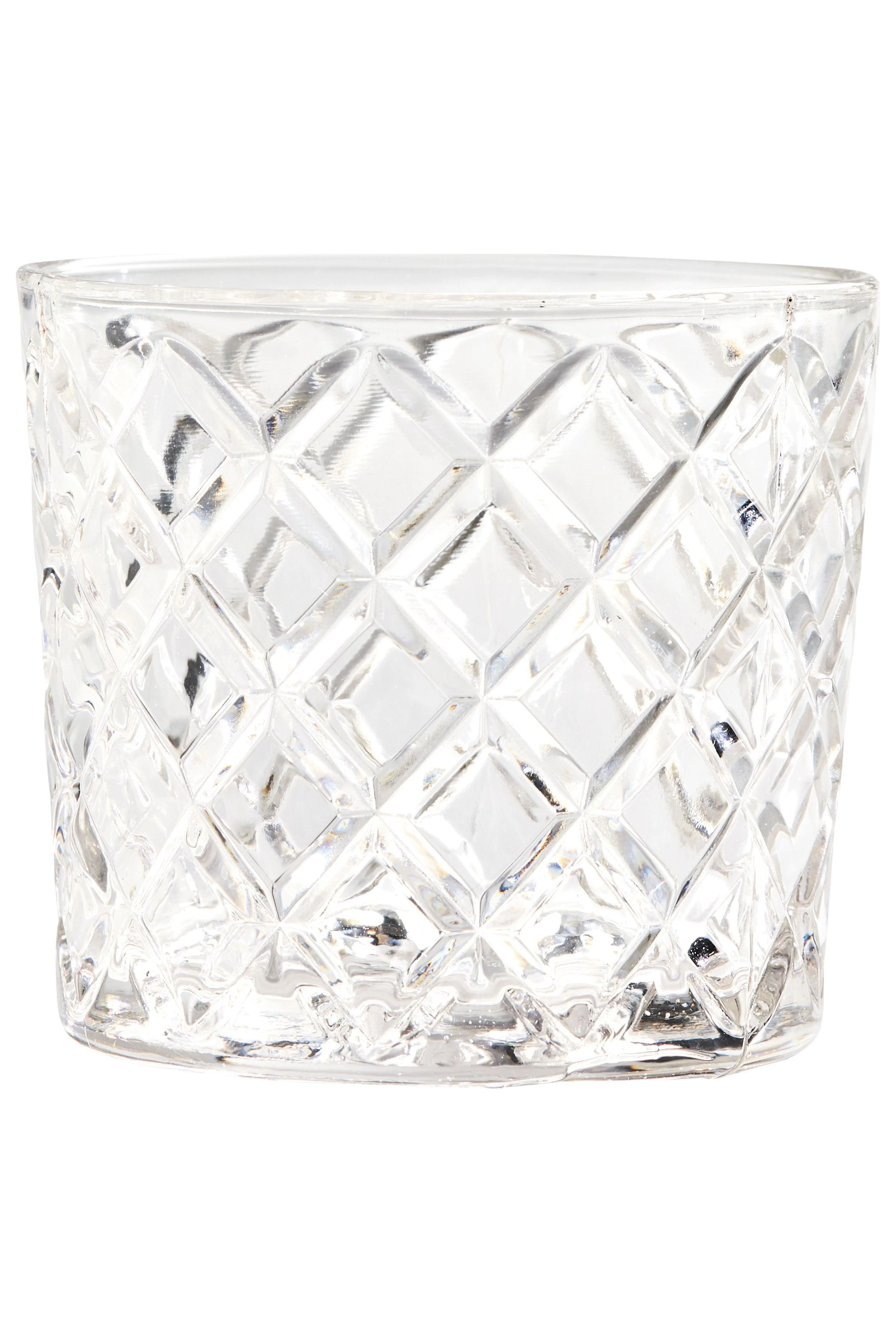Better Homes & Gardens Clear Diamond-Cut Glass Old Fashioned Whiskey Glass Tumbler, 4 Pack - Walm... | Walmart (US)