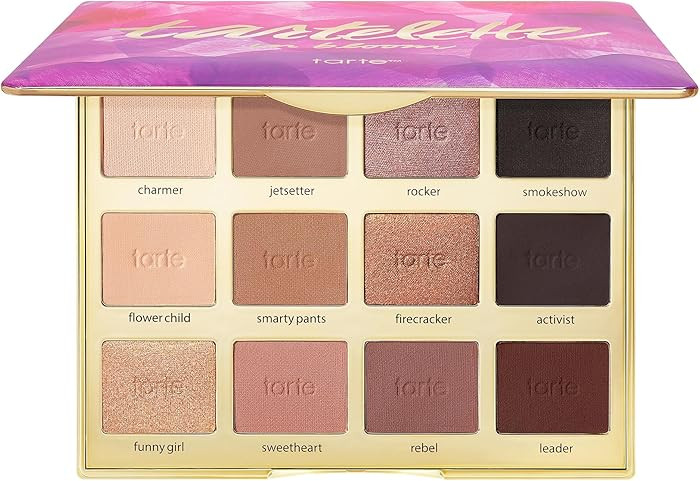 tarte tartelette in bloom Amazonian clay palette – Full-Size Eyeshadow Palette with Neutral Mat... | Amazon (US)