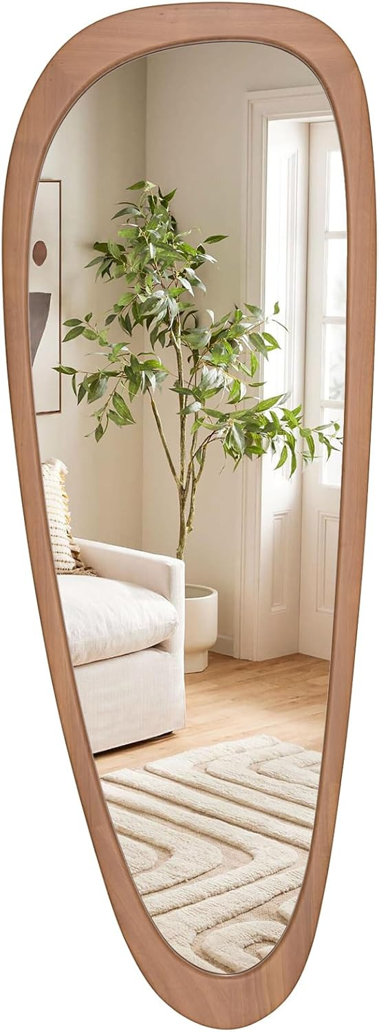 WallBeyond Asymmetrical Mirror, Irregular Mirror Full Length, Boho Wall Mirrors Decorative for Be... | Amazon (US)