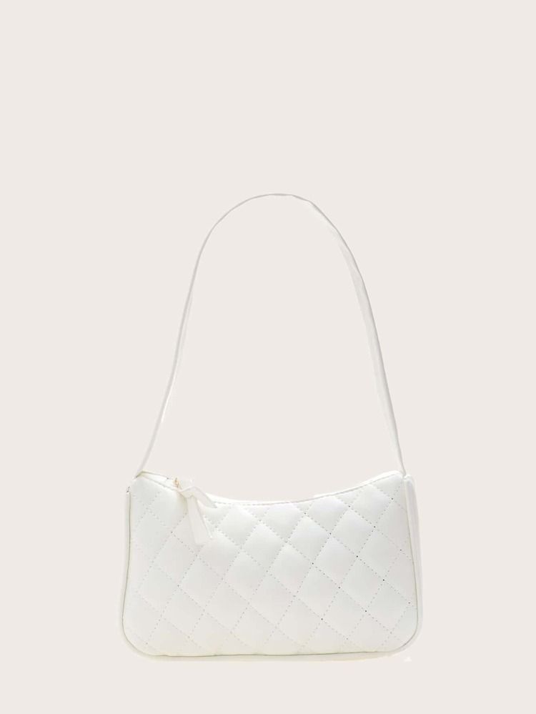 Girls Quilted Baguette Bag | SHEIN