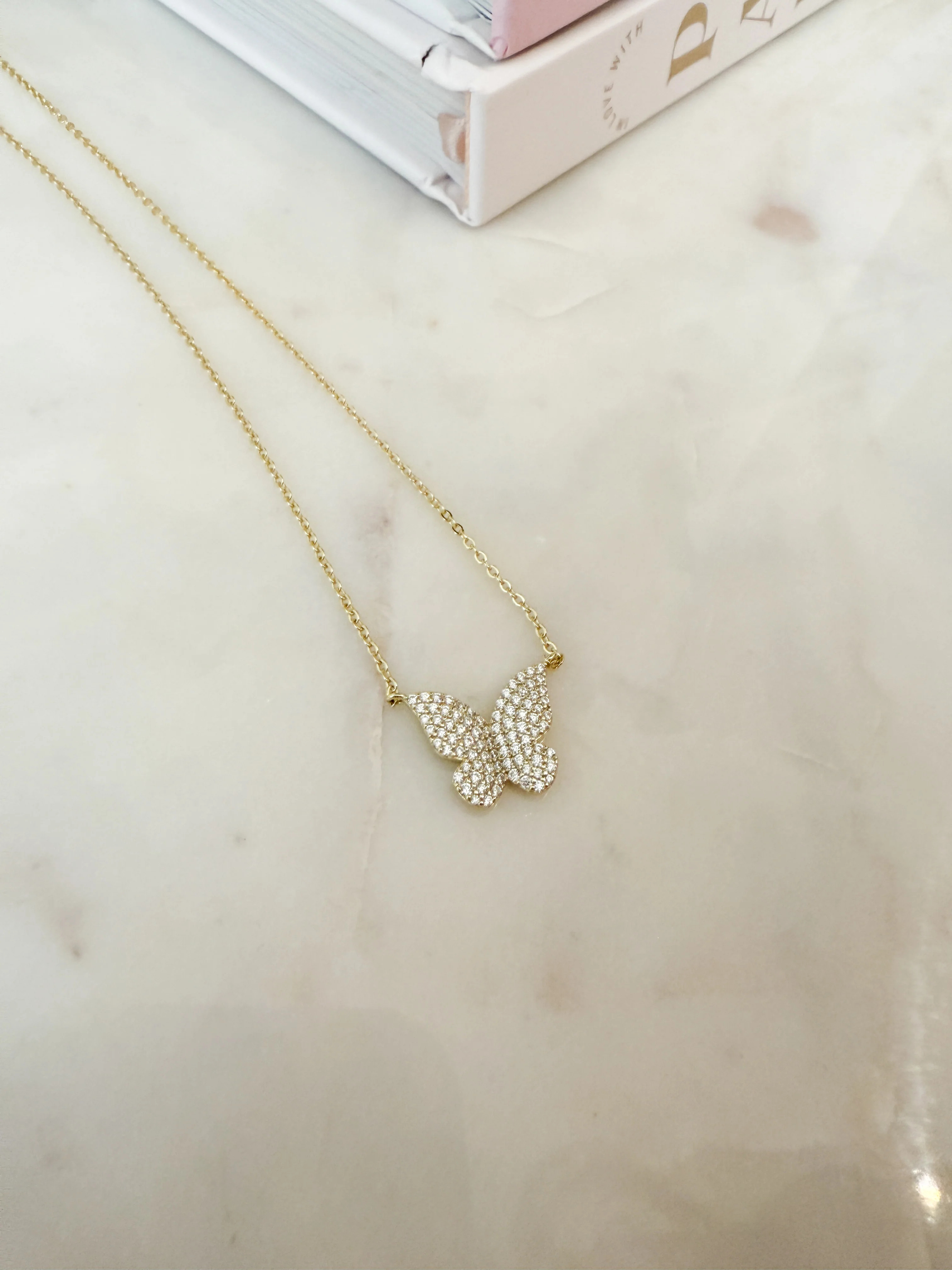 Juliette Butterfly Necklace | Carin Rose