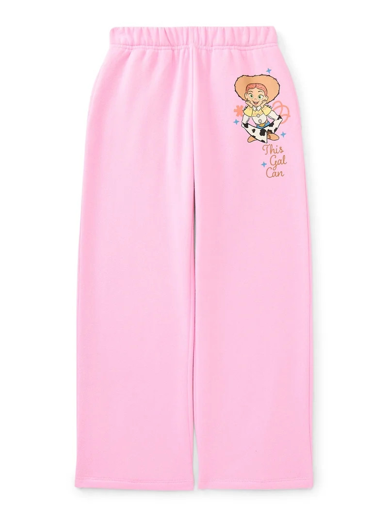 Toy Story, Girls' & Big Girls' Graphic Sweatpants, This Gal Can, Sizes 4-16 | Walmart (US)