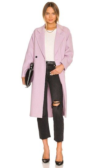Sammy Coat in Lilac | Revolve Clothing (Global)