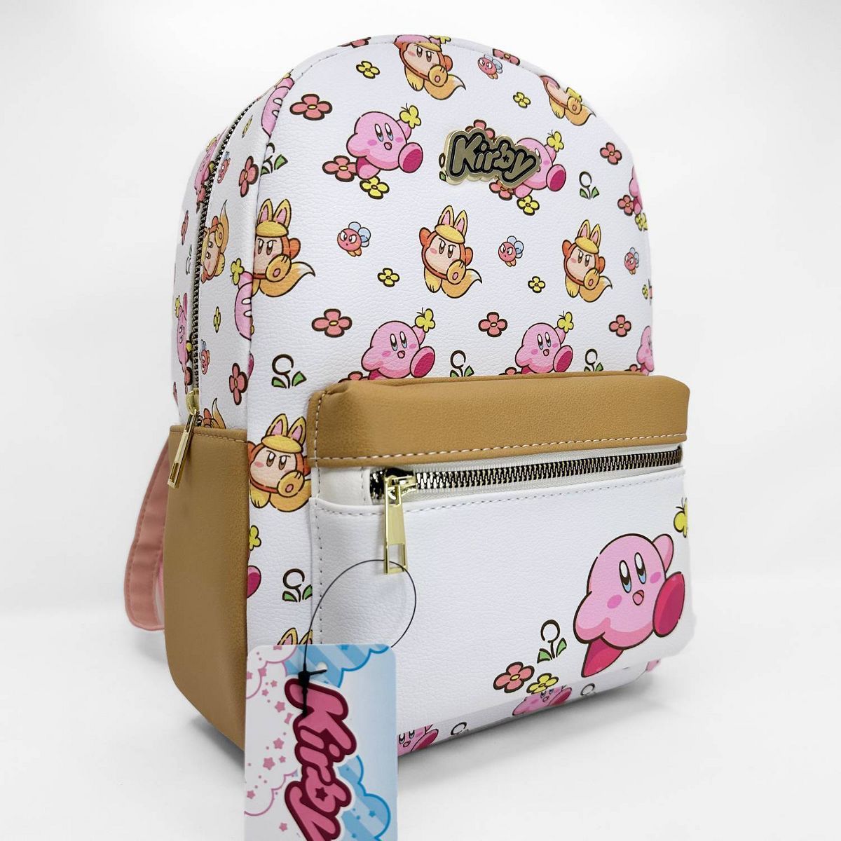 Kirby Waddle Dee Floral All Over Print 11" Mini Backpack | Target