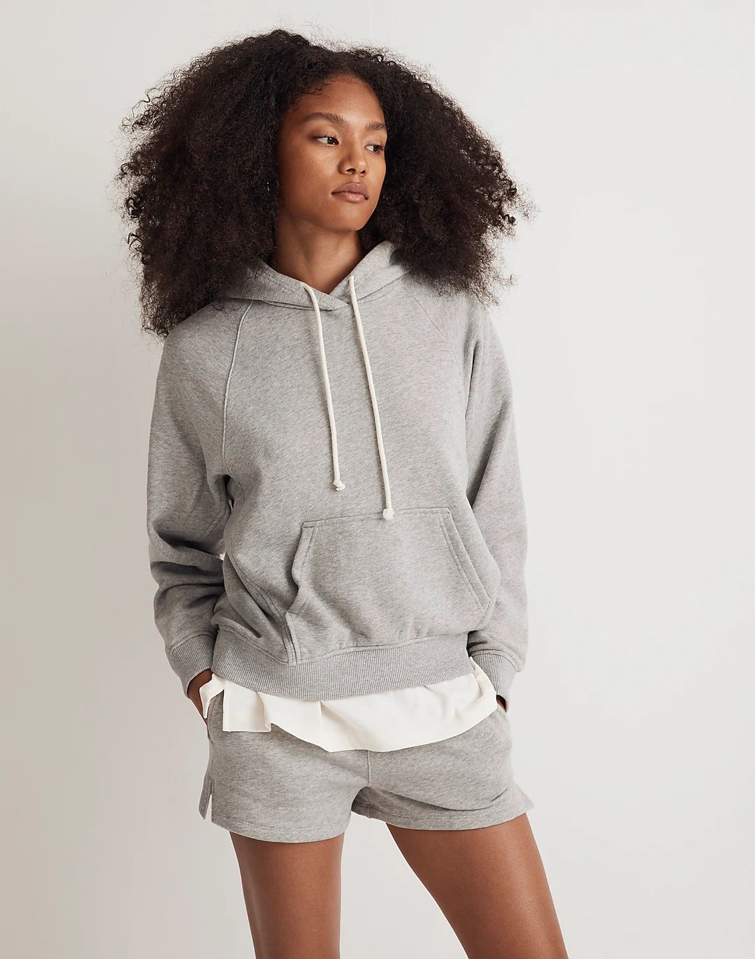 Terry Relaxed Raglan-Sleeve Sweatshirt | Madewell