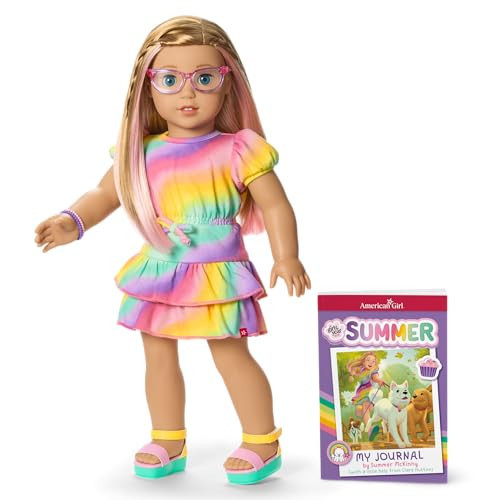 American Girl, Summer McKinny Girl of The Year 2025 18-inch Doll and Journal, with Strawberry-Blonde Hair and Blue Eyes, Ages 6+ | Amazon (US)
