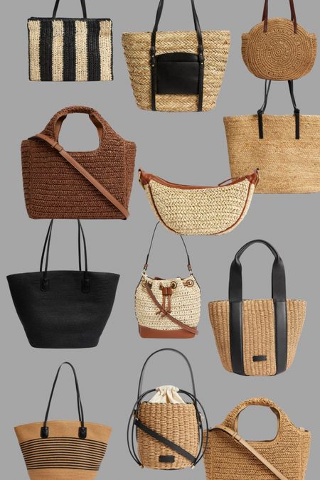 M&S summer bag game is strong. All the basket straw bags you could want. Crossbody, tote, bucket - it’s all here x

#LTKover40