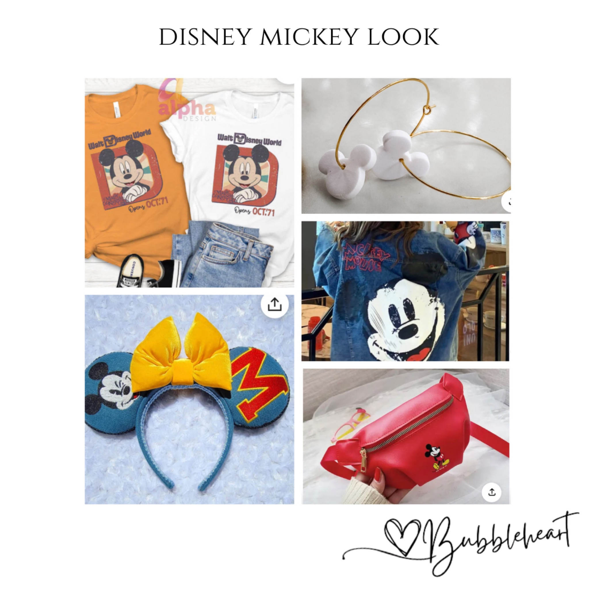Disney Mickey Look

Disney bound look, Mickey Mouse look, retro Mickey look, Mickey Fanny pack, Mickey sling bag, Mickey jean jacket, Mickey earrings, retro Mickey ears, retro Mickey t shirt, theme park outfit 

#LTKstyletip #LTKtravel #LTKunder50
