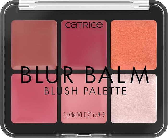 Catrice Blur Balm Blush Palette | 6-in-1 Blurring Flush & Highlighter Makeup | Balm-to-Powder For... | Amazon (US)