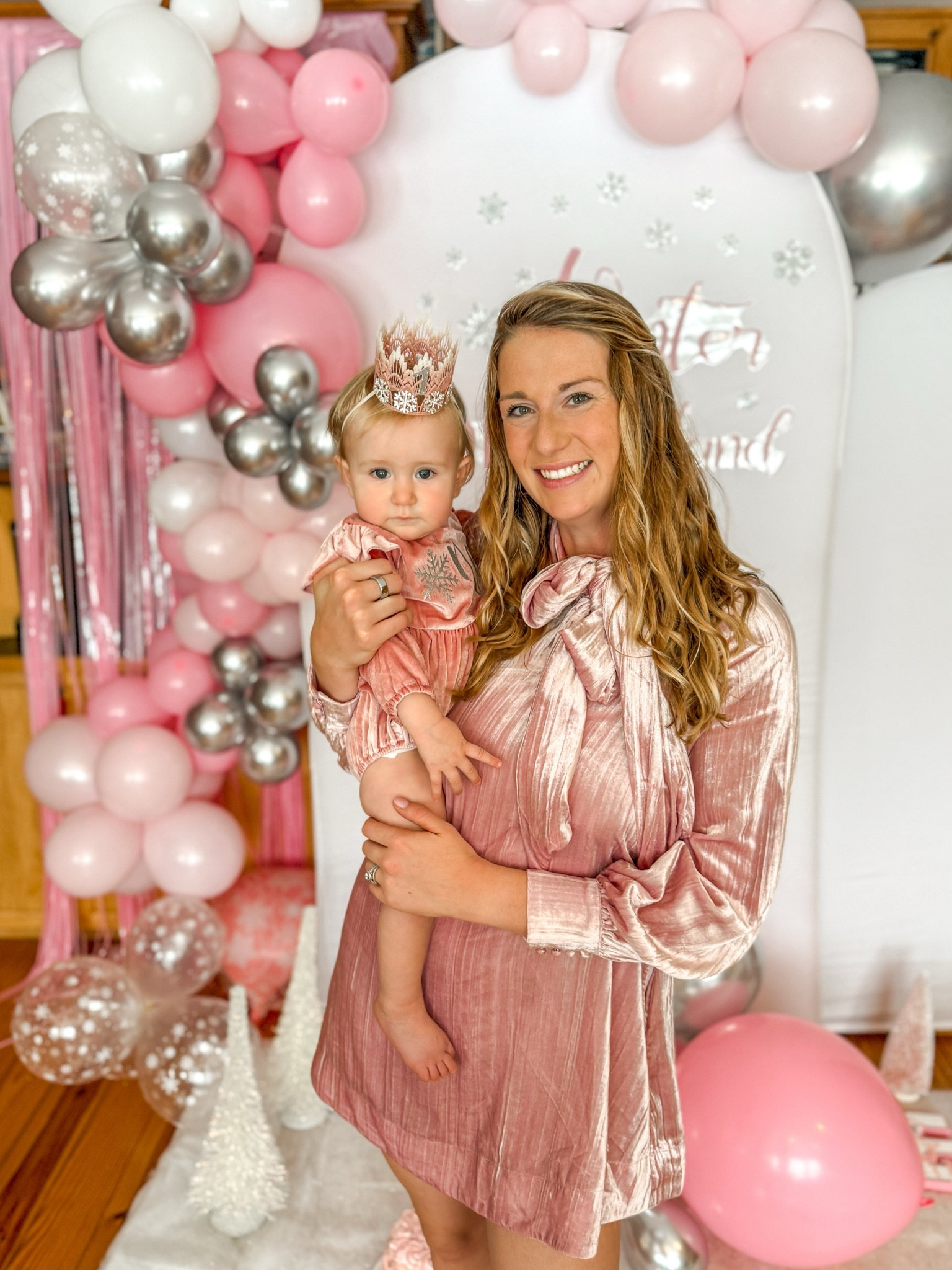 my sweet baby girl turned one and had an amazing winter ONEderland! ❄️ 

love this pink velvet dress, runs true to size (size medium), linking everything I can that I used for decorations too!

First birthday party, baby girl

#LTKTall #LTKmomlife #LTKBaby