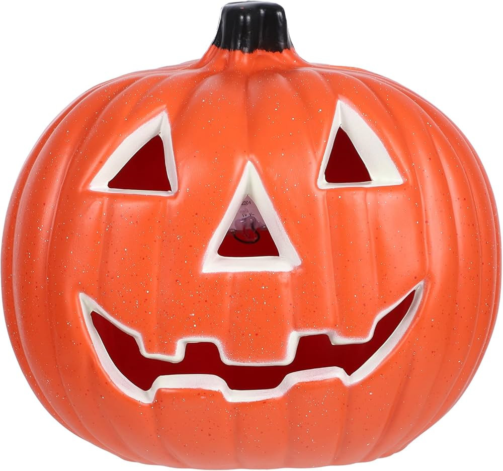 Halloween Pumpkin Lantern Jack-O-Lanterns, Halloween Plastics Pumpkin Decorations for Party, Pump... | Amazon (US)