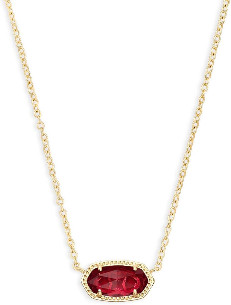 Kendra Scott Elisa Pendant Necklace for Women, Fashion Jewelry, 14k Gold-Plated | Amazon (US)