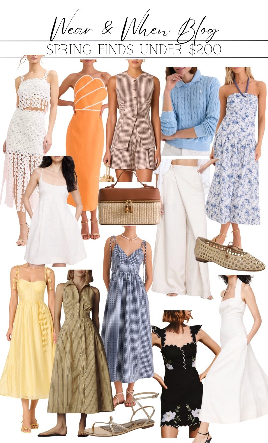 Spring finds under $200