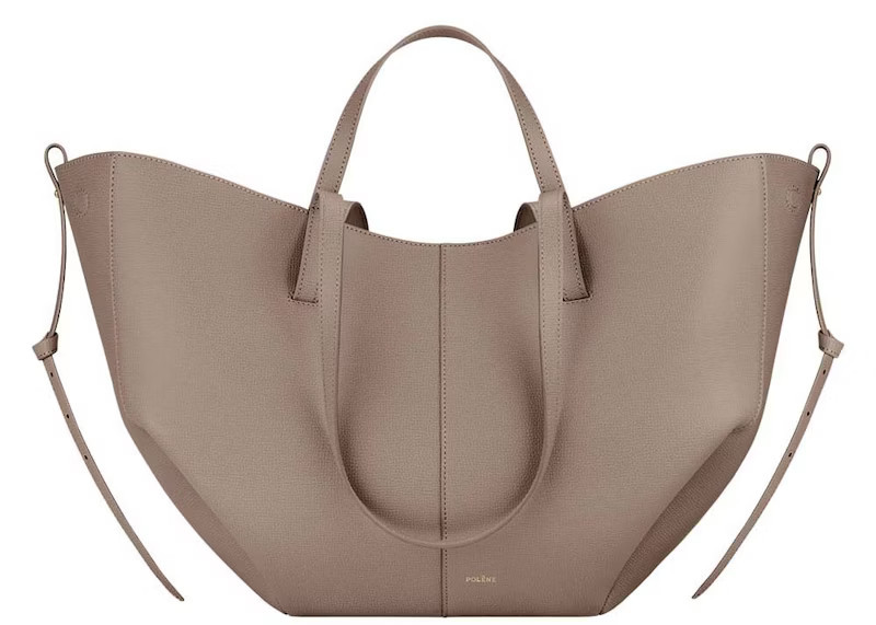 Polene Cyme Taupe Textured Leather | StockX