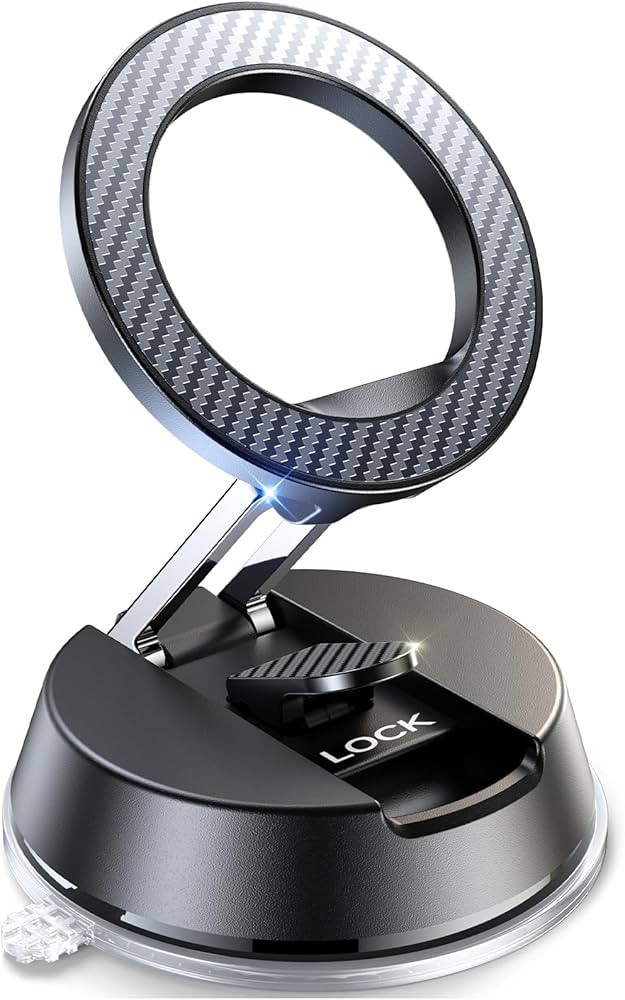 NeverFall Car Phone Holder for MagSafe [78+LBS Ultra Grip | 2400gf Magnetic Power] 360° Foldable... | Amazon (US)