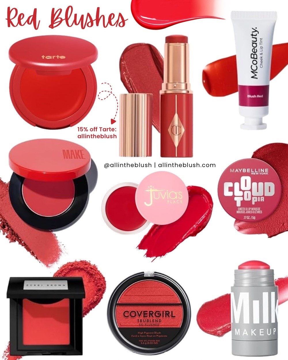 Red Blush Favorites❤️

#LTKgrwm #LTKBeauty #LTKootd