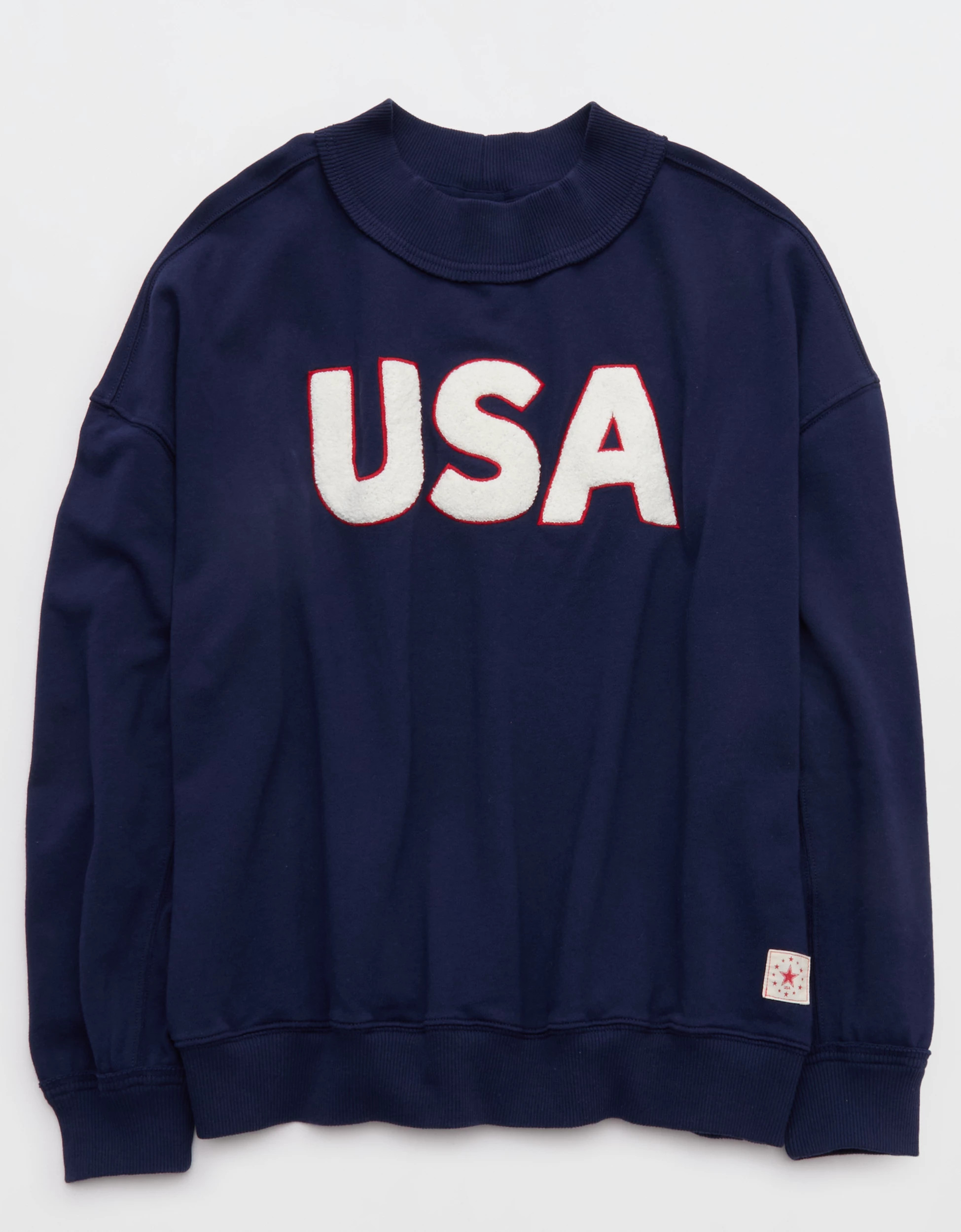 Aerie Alumni Mockneck Sweatshirt | Aerie