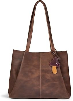 Hide & Drink, Leather Mushroom Charm for Handbags, Purse Charm for Tote & Backpacks, Ornaments fo... | Amazon (US)