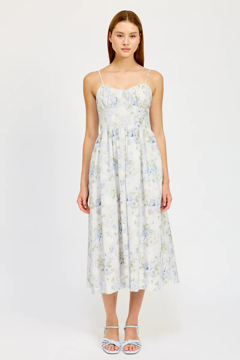 Scarlet Midi Dress | En Saison