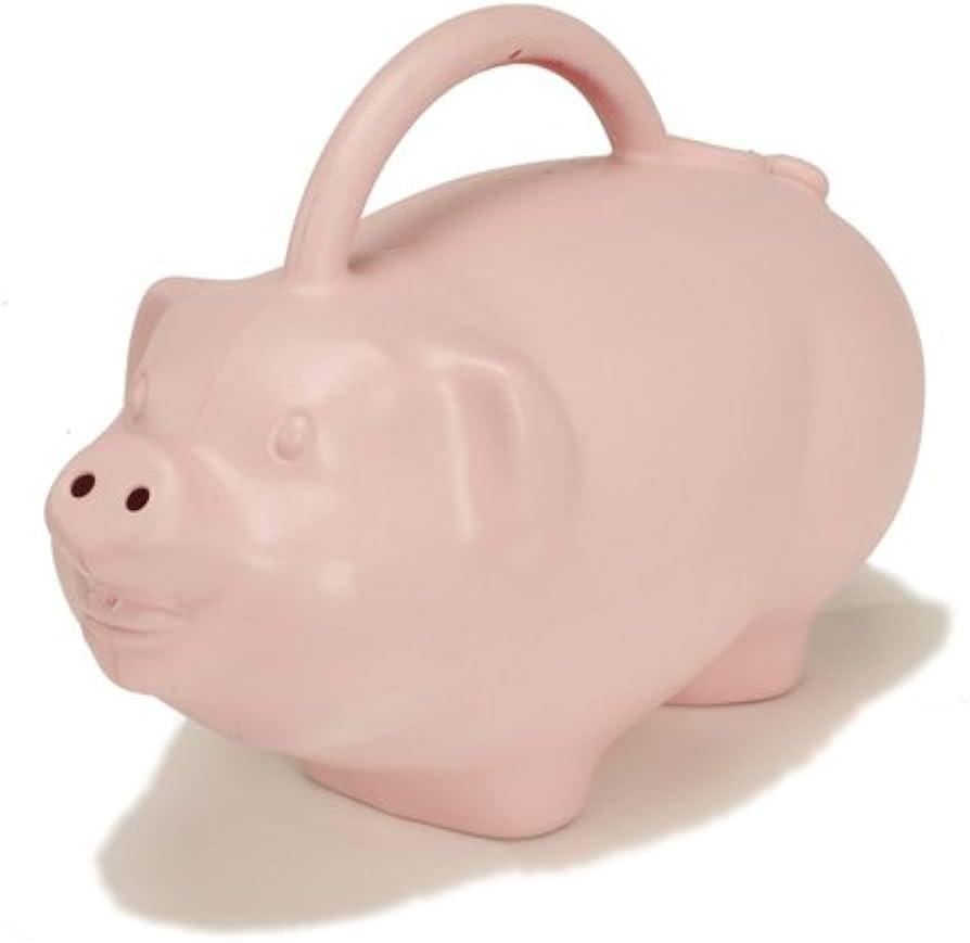 Pig Watering Can, Pink, 1.75 Gallons | Amazon (US)