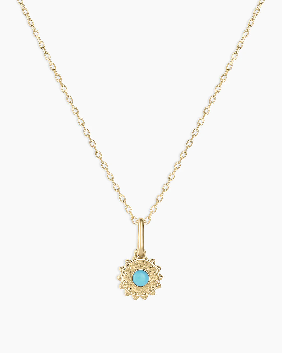 Sun Birthstone Charm Necklace | gorjana