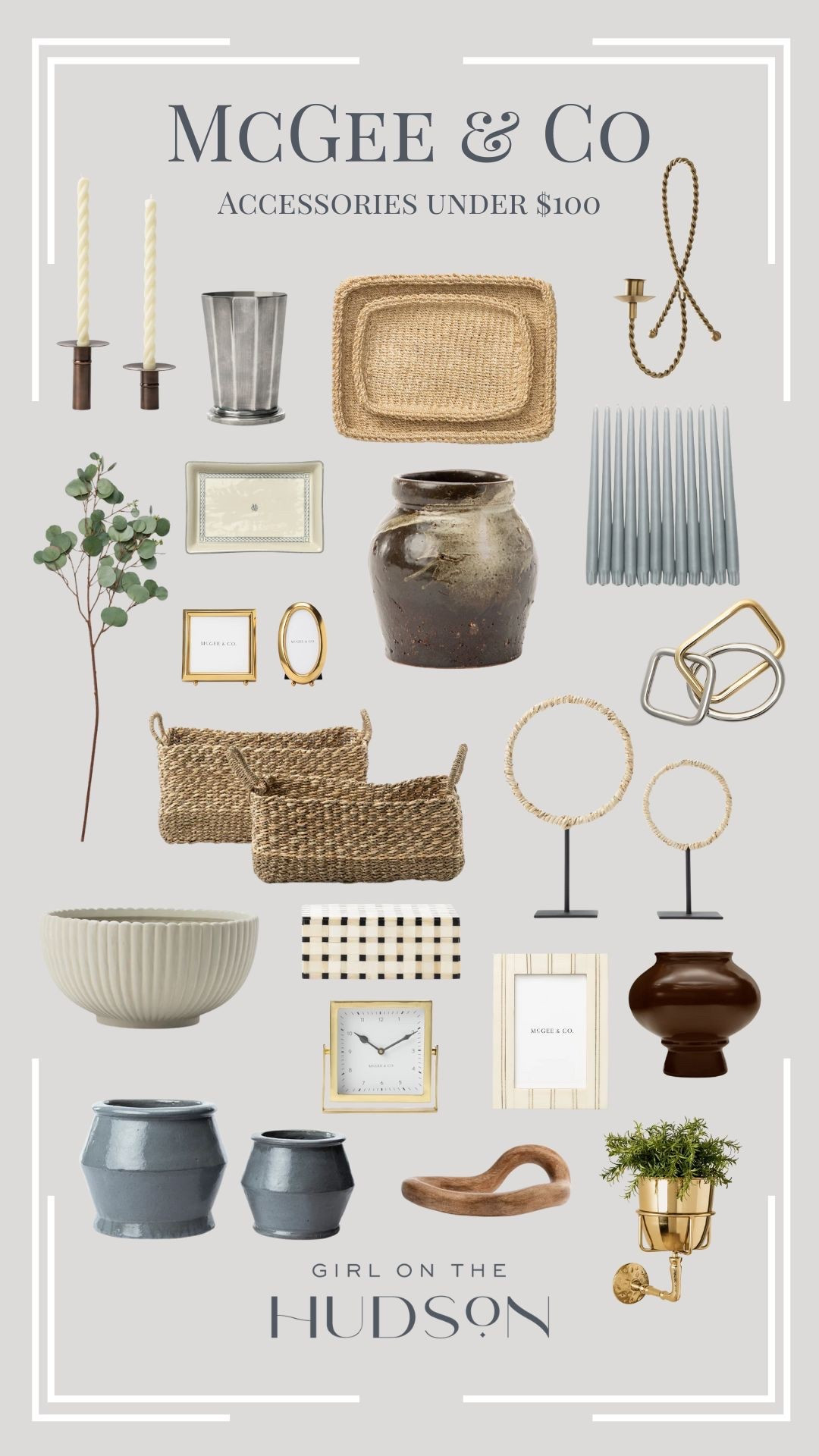 McGee & Co accessories and home decor under $100!

#LTKSeasonal #LTKSaleAlert #LTKHome